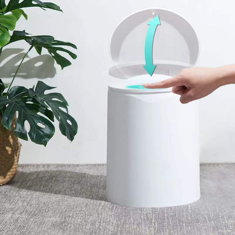 Source Factory Home Living Room Creative Lid Press Style Toilet Kitchen Modern Light Luxury Simple Trash