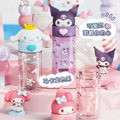 Sanrio Space Cup Character Plastic Cup Cute Drinking Cup Children Student Direct Drinking Cup Genuine New Product