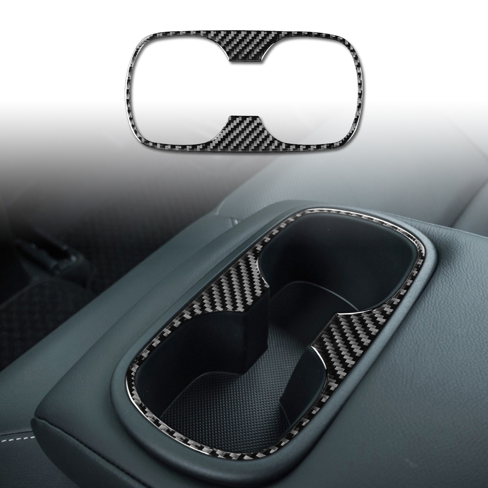 Suitable for Toyota 19-23 Corolla Rayling Rui Set of Carbon Fiber Central Control Steering Wheel Modification Decorative Stickers