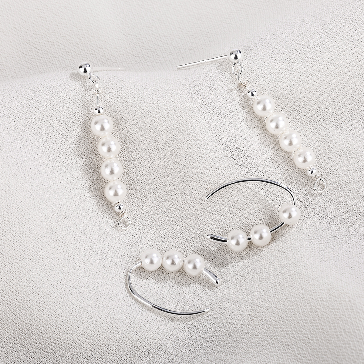 1g Weight 925 Sterling Silver Ear Needle Material Drop Earrings, Ear Studs Classification 1 Pair Quantity Daily Occasion 925 Sterling Silver Material Bow Knot Pattern All Seasons Season Women's Gender Plating Design Elegant, Simple Style Style 1 Pair 925 Sterling Silver 925 Sterling Silver Earrings Bow Knot Drop Earrings Ear Studs 16