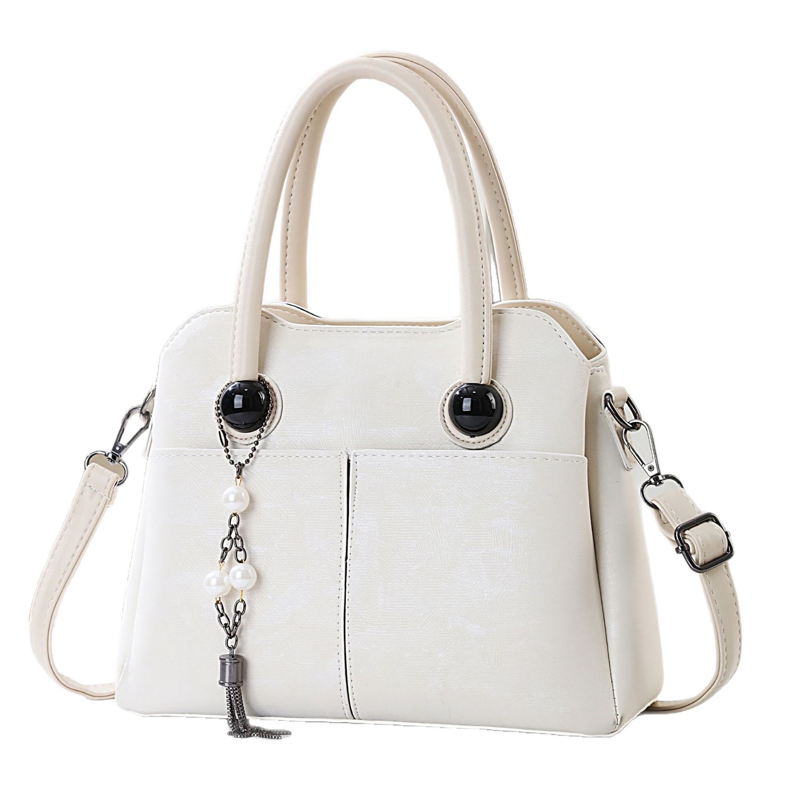 Bolso de mano de mujer de perlas, temperamento casual, bolso de hombro de moda diaria, bolsas transfronterizas