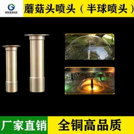 喷泉喷头鱼池水池蘑菇喷水头喷泉头鱼缸水景景观小型庭院户外假山