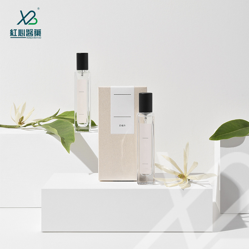 现货10ml喷雾瓶玻璃瓶透明方形圆形香水分装瓶小样喷瓶细长厚底