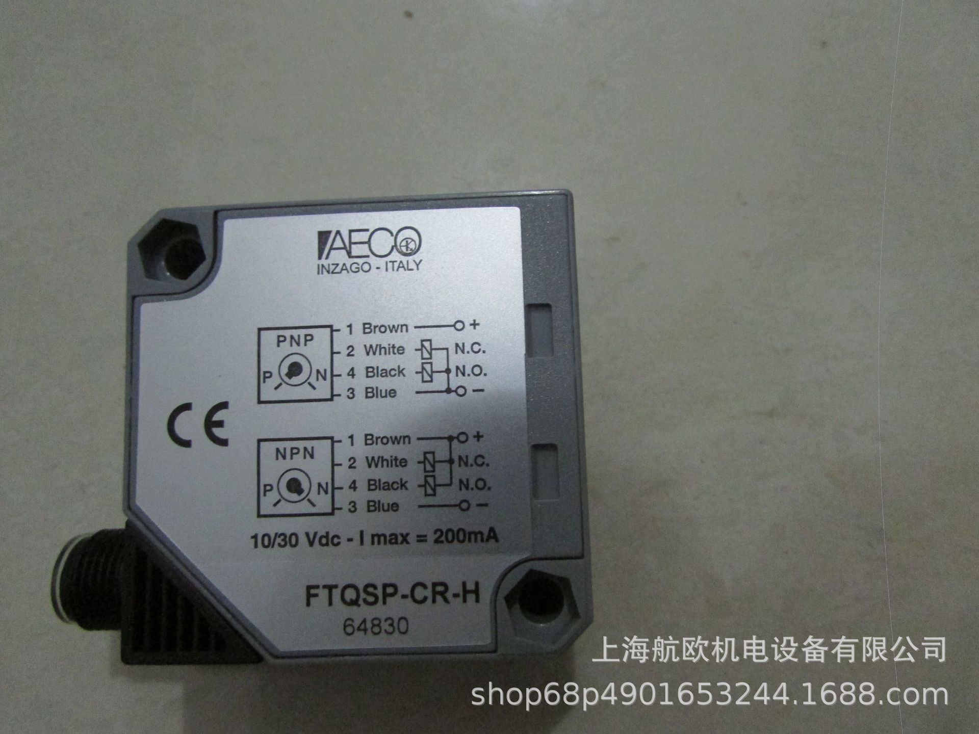 AECO传感器SI12-C2 PNP NO，SI12-DC4，SI18-CE8，FT18M-CR