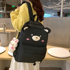 學生書包女ins小學生大容量背包森系軟妹可愛卡通小熊雙肩包批發