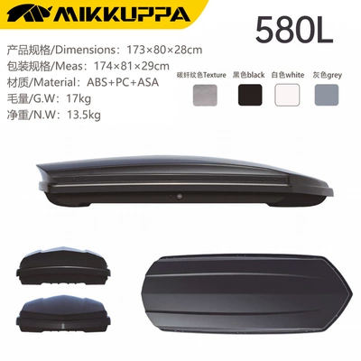 Drilling Required, Roof box