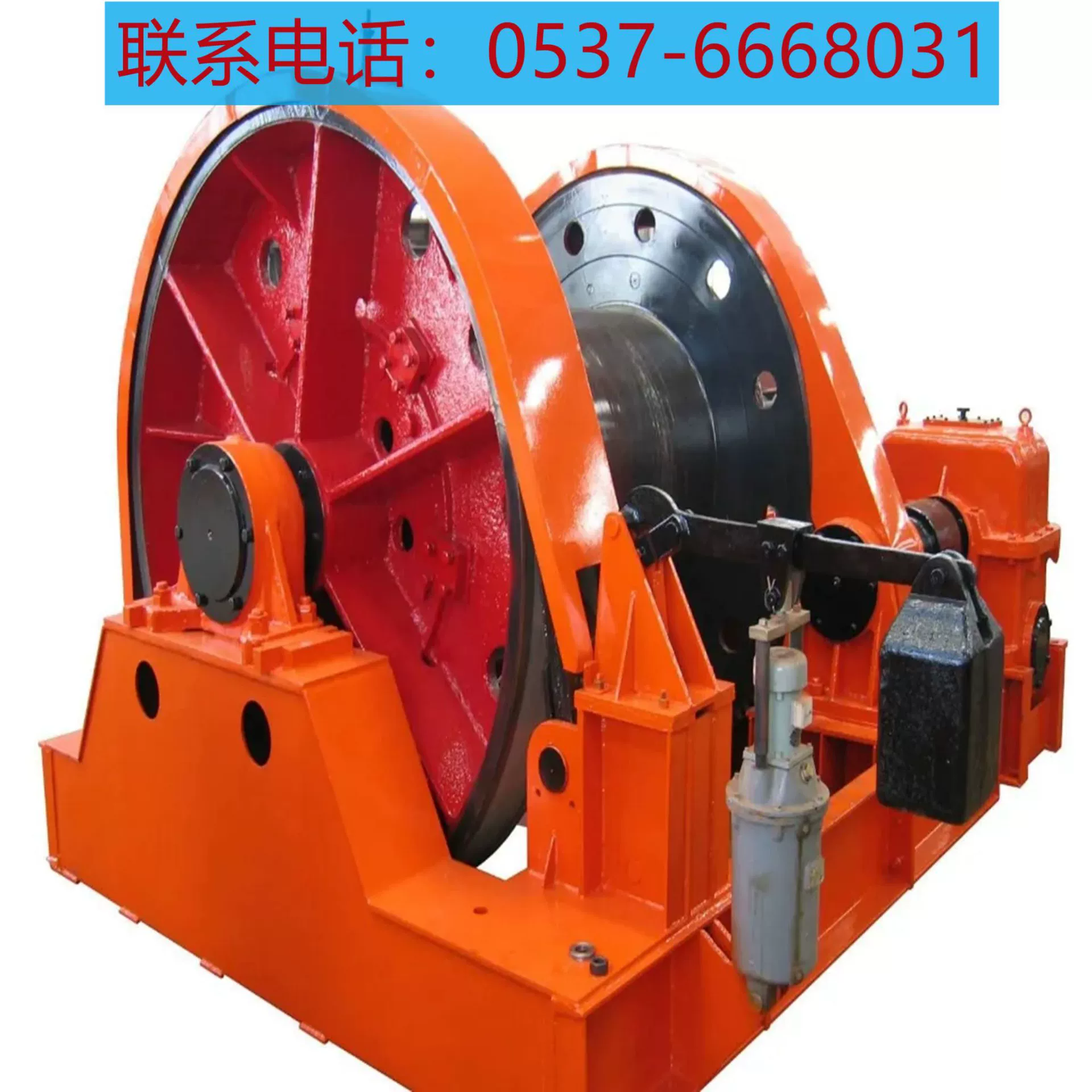 JZ-5/Лебедка для погружения шахтного вала 400 JZ-5 Лебедка для погружения вала (взрывозащищенный двигатель + взрывозащищенный тормоз)