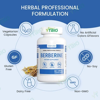 跨境外贸盐酸小檗碱胶囊Berberine Hydrochloride Capsules出口