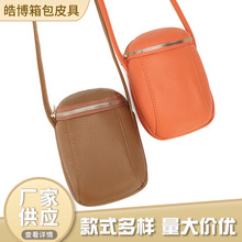 时尚便携纯色双肩包 厂家新款女复古手机包迷你斜挎小包现货批发