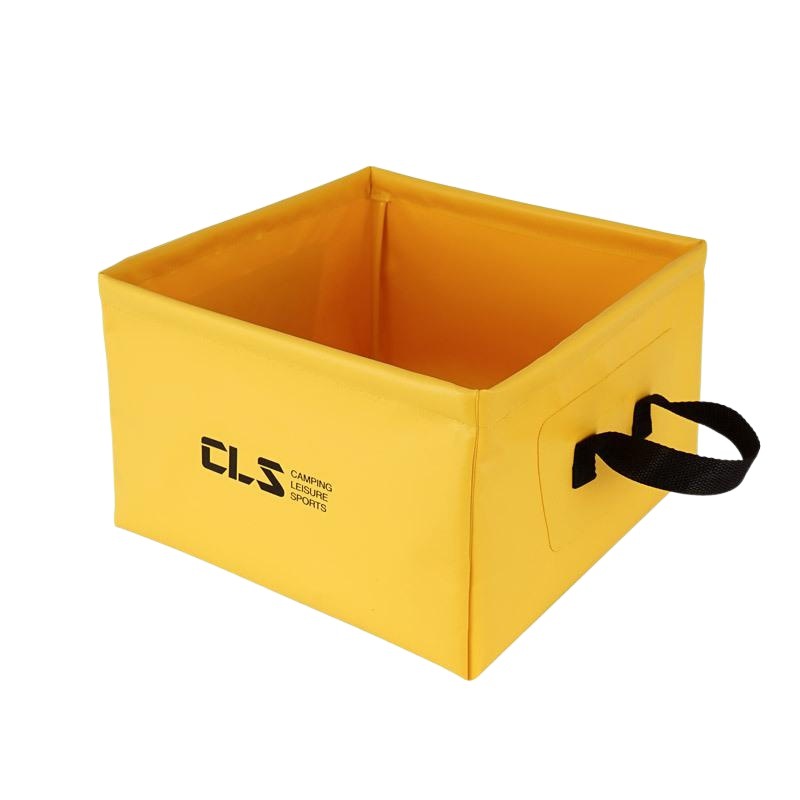 CLS cubo plegable al aire libre portátil cuenca pesca cubo camping auto-conducción lavabo viaje plegable Cubo de lavado de pies cubo