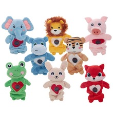 宠物用品可爱呆萌河马毛绒狗狗玩具公仔玩偶礼物解压中小型训练