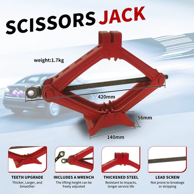 Heavy-Duty Vehicle-Mounted 0kg Ton Car jack
