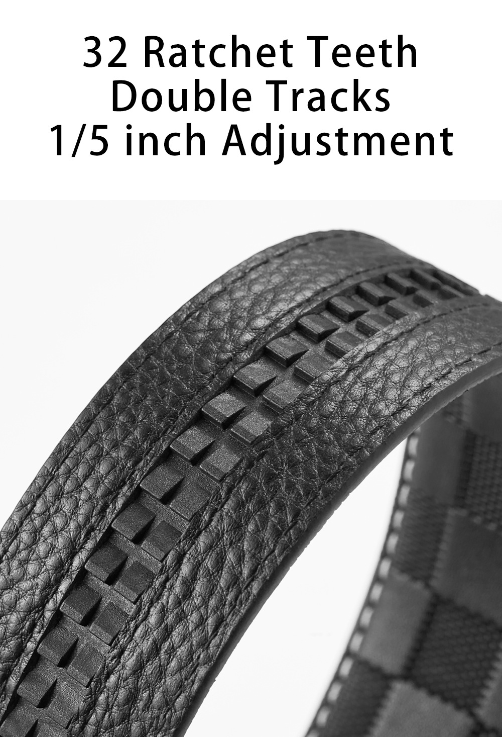 Automatischer Ledergürtel Für Herren Business Und Freizeit_voghion.com