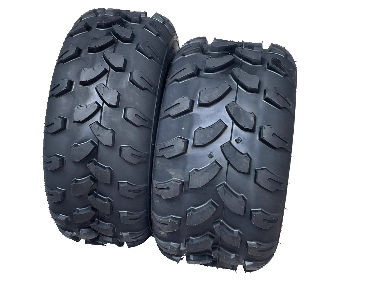 Go-Kart Accessories, Atv Front 19X7-8, Rear 18X 9.5-8inch, Off-Road Tires with Optional Wheel Hubs