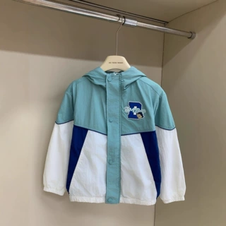 SDTW小熊童装春夏款男童防晒连帽夹克外套TKJJ242301K