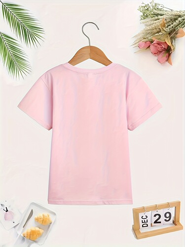Children's Short Sleeve T-shirts, Pure Cotton Baby Clothes for Boys and Girls, Empty T-shirts, Base Layers for Summer