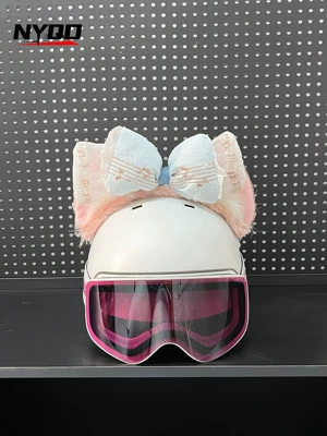 Ski Helmet Decoration Cartoon Motosiklet dəbilqələri - lingna-bell-star-dream-melody-excluding-helmet