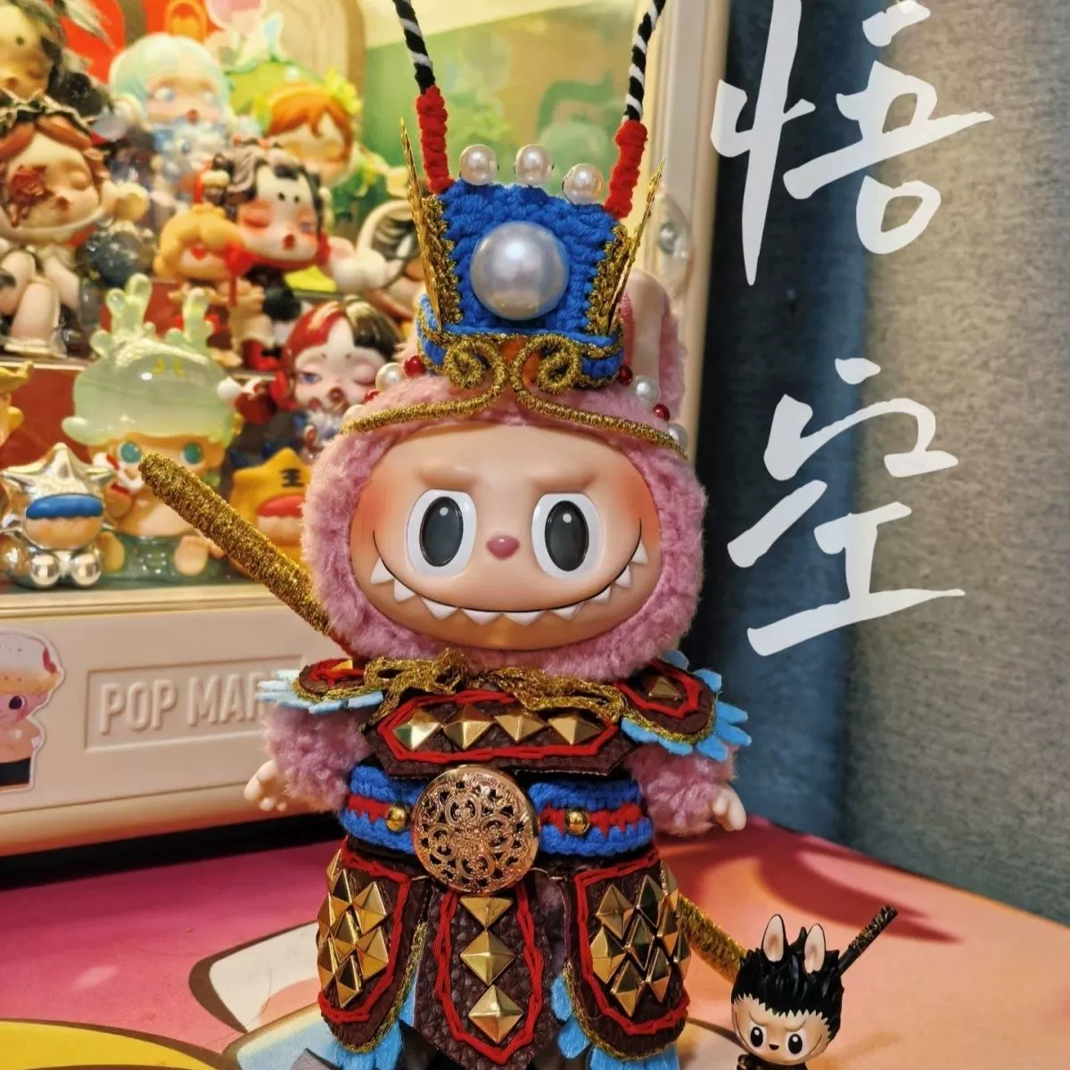 17labubucm комплект одежды для плюшевых кукол с подвеской, плюшевая одежда второго поколения, согревающая сердце