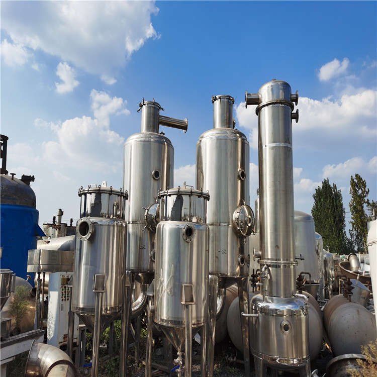 二手蒸发器 不锈钢降膜蒸发器外循环盘管式蒸发器三效钛材蒸发器