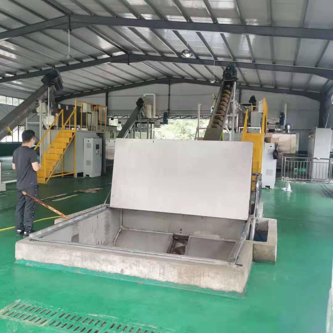 菜场垃圾餐厨垃圾破碎脱水机 厨余垃圾处理设备螺旋压榨机