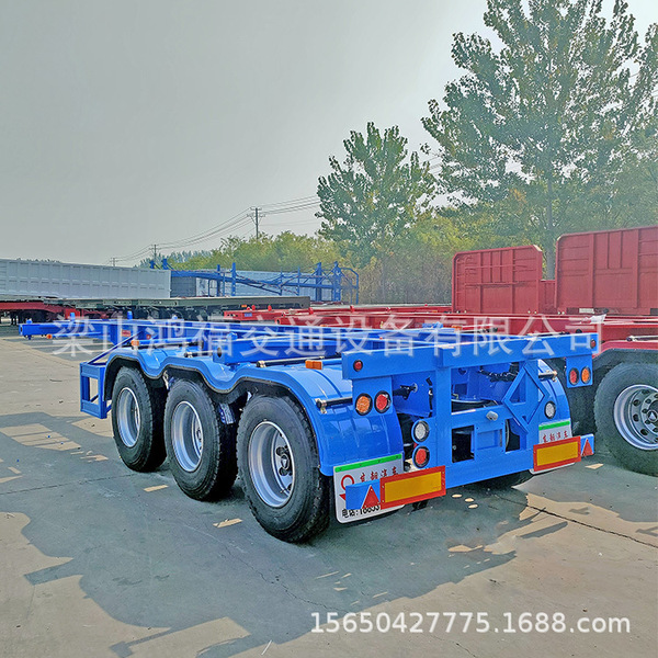 Skeleton pallet truck container transporter for sale 40-foot…