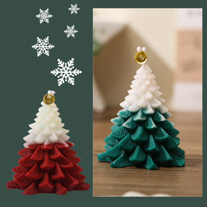 クリスマスクリスマスツリー香薫ろうそくお土産ins創意家庭装飾セット撮影道具祝日礼|undefined