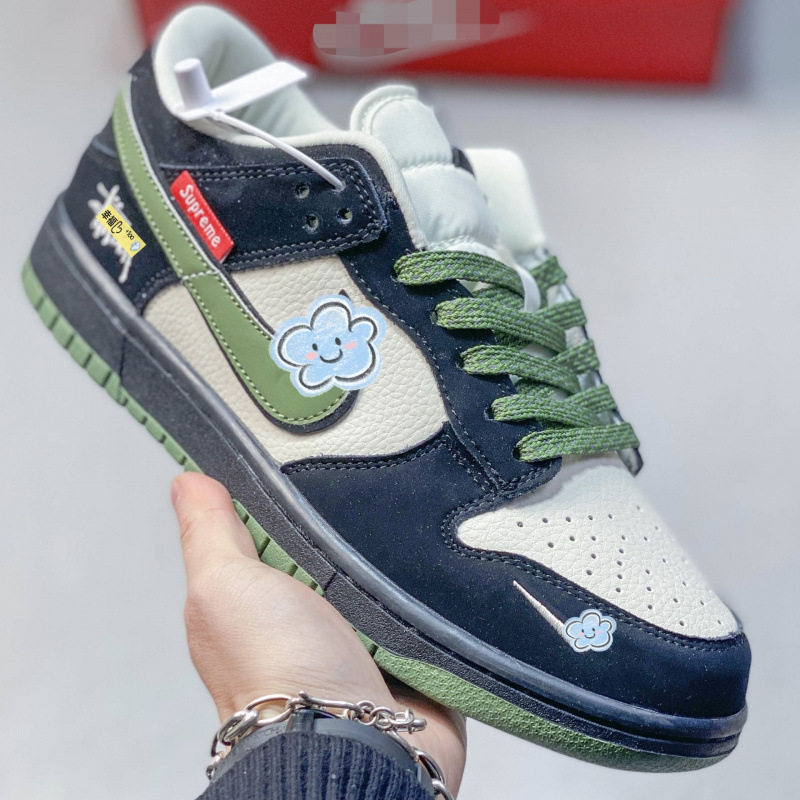 High-quality foreign trade shoes, Putian shoes, DUNK dunk street style, deconstructed drawstring retro sneakers