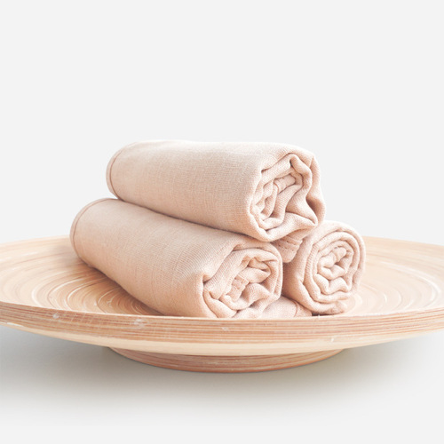 30x30 Baby Saliva Bibs, Infant Gauze Towels, Washcloths, Newborn & Children's 6-Layer Solid Color Cotton Small Square Handkerchiefs