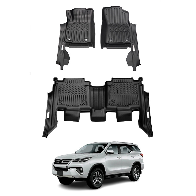 Adecuado para la alfombrilla de coche TPE impermeable Toyota Runner, alfombrilla todo incluido Fortuner Floor Mat