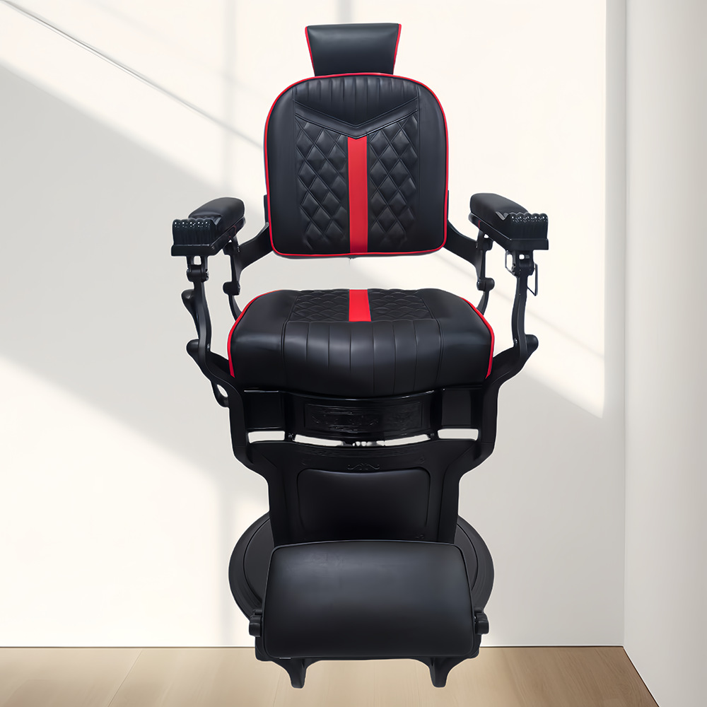 BarberChair Barbería silla de cabeza grasa silla de salón silla barbería silla barbería comercial silla barbería