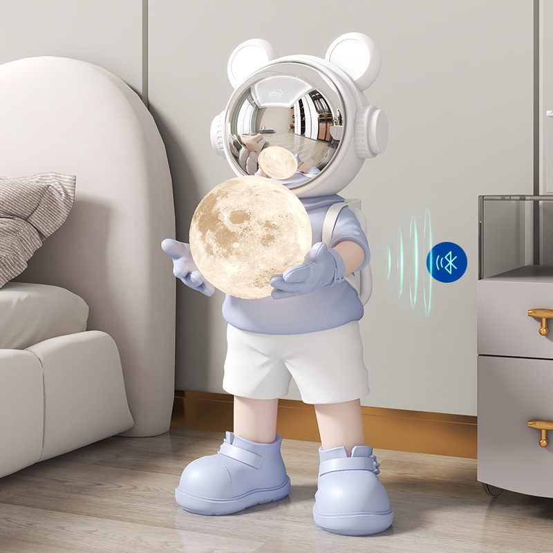 宇宙飛行士宇宙飛行士月球灯大型着地装飾品客間寝室ホテル会移転プレゼント