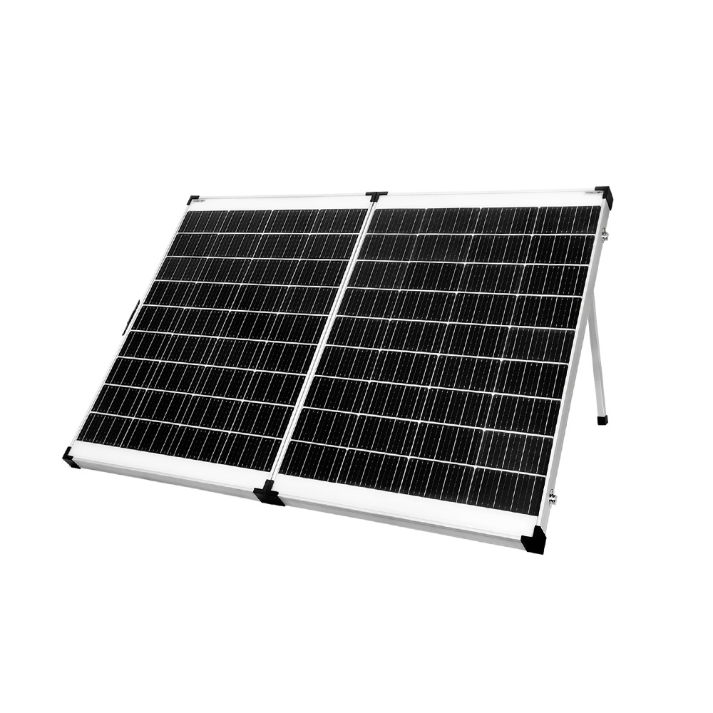 房车拖车户外露营充电18V 210W单晶太阳能折叠板带PWM控制器