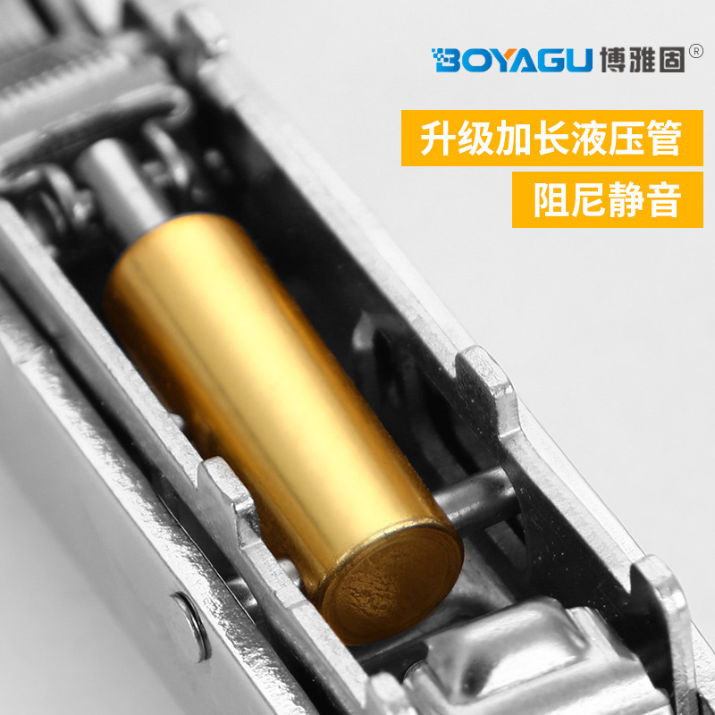 メーカー直供304ステンレス3.0厚油圧ヒンジダンピング緩衝キャビネットキャビネットドアスプリングヒンジ金物|undefined