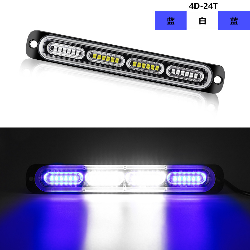 12 - 24V parpadeo de luz de advertencia lateral, luz trasera de motocicleta, luz lateral de automóvil, camión