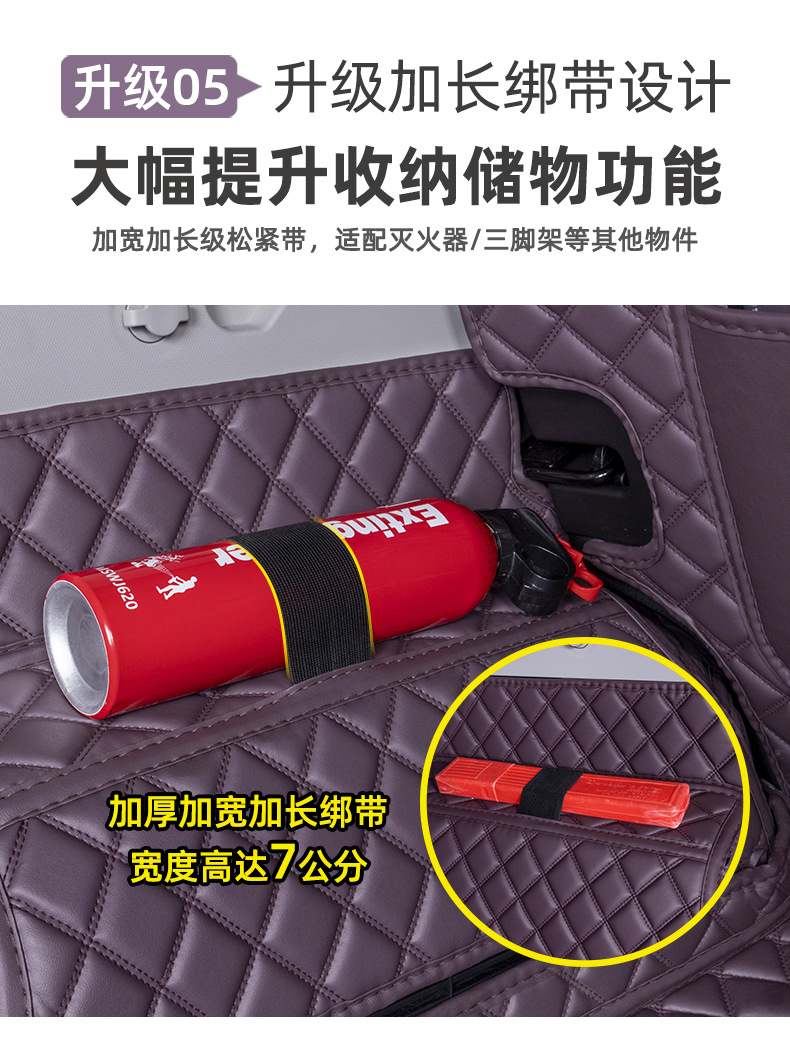 Jietu Shanhai T1 Trunk Mat Full Surround Shanhai T1 Tail Box Mat Car Interior Modification Decoration Special Accessories