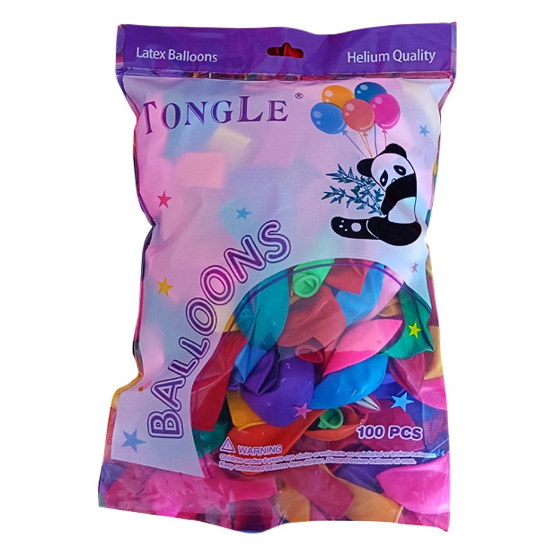 10 pulgadas 2,2G mate retro globo cumpleaños fiesta decoración engrosada imitación mate látex N ° 6 bola