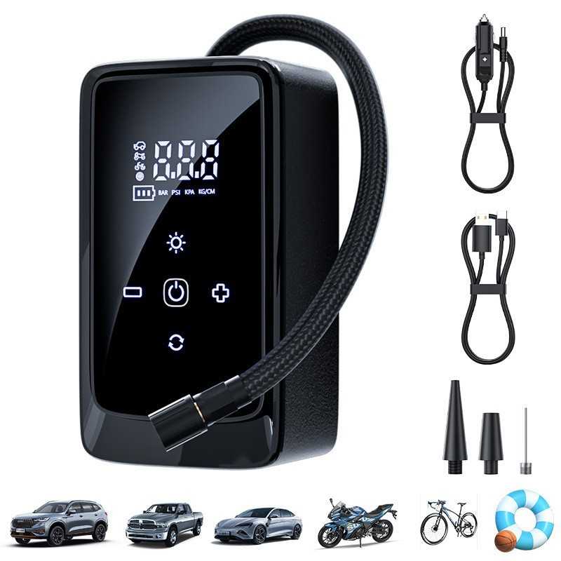 neumáticos de automóviles inalámbricos inteligentes bomba de inflado de automóviles motocicleta bicicleta eléctrica bomba de inflado portátil al por mayor