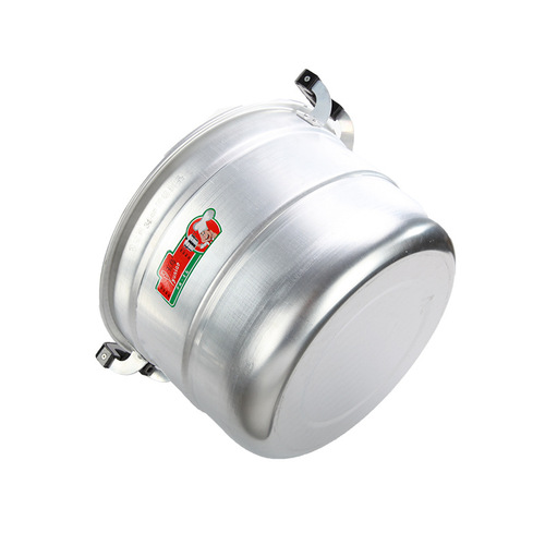 Wholesale double-layer aluminum steamer, old-fashioned soup pot, thickened large-capacity household commercial aluminum pot for boiling water