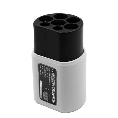New energy discharge gun, BYD discharge gun, outdoor car discharger, external discharge plug, power extractor, charging gun (Repair kit) - discharger-gray