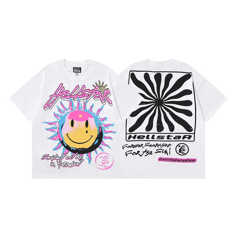Hellstar Path To Paradise T-shirt Smile You're In Paradise White