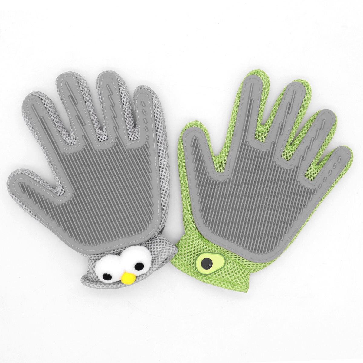 Limpieza del pelo de las mascotas, eliminación del pelo flotante, guantes de gato, depilación de gatos, cepillo de depilación de mascotas de doble cara, artefacto de cepillo de pelo de gato