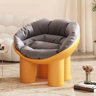 Trendy Elephant Leg Nordic Designer Simple Lazy Leisure Internet Celebrity Chair Home Single Sofa Nordic Style Chair