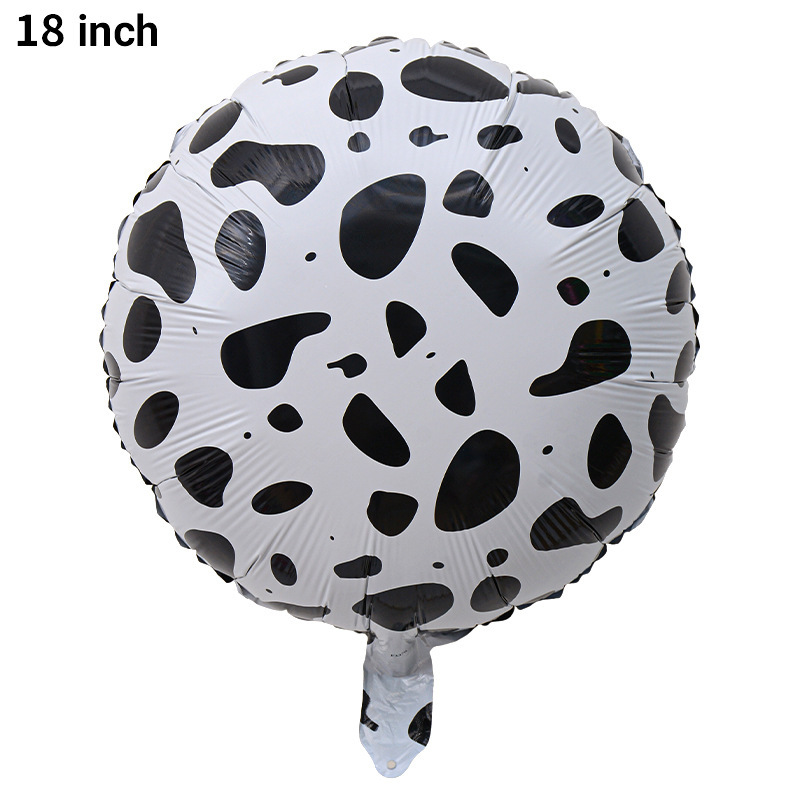Nuevo Amazon nuevo alienígena vaca dibujos animados día de los niños tema de cumpleaños decoración de la fiesta de globo de aluminio