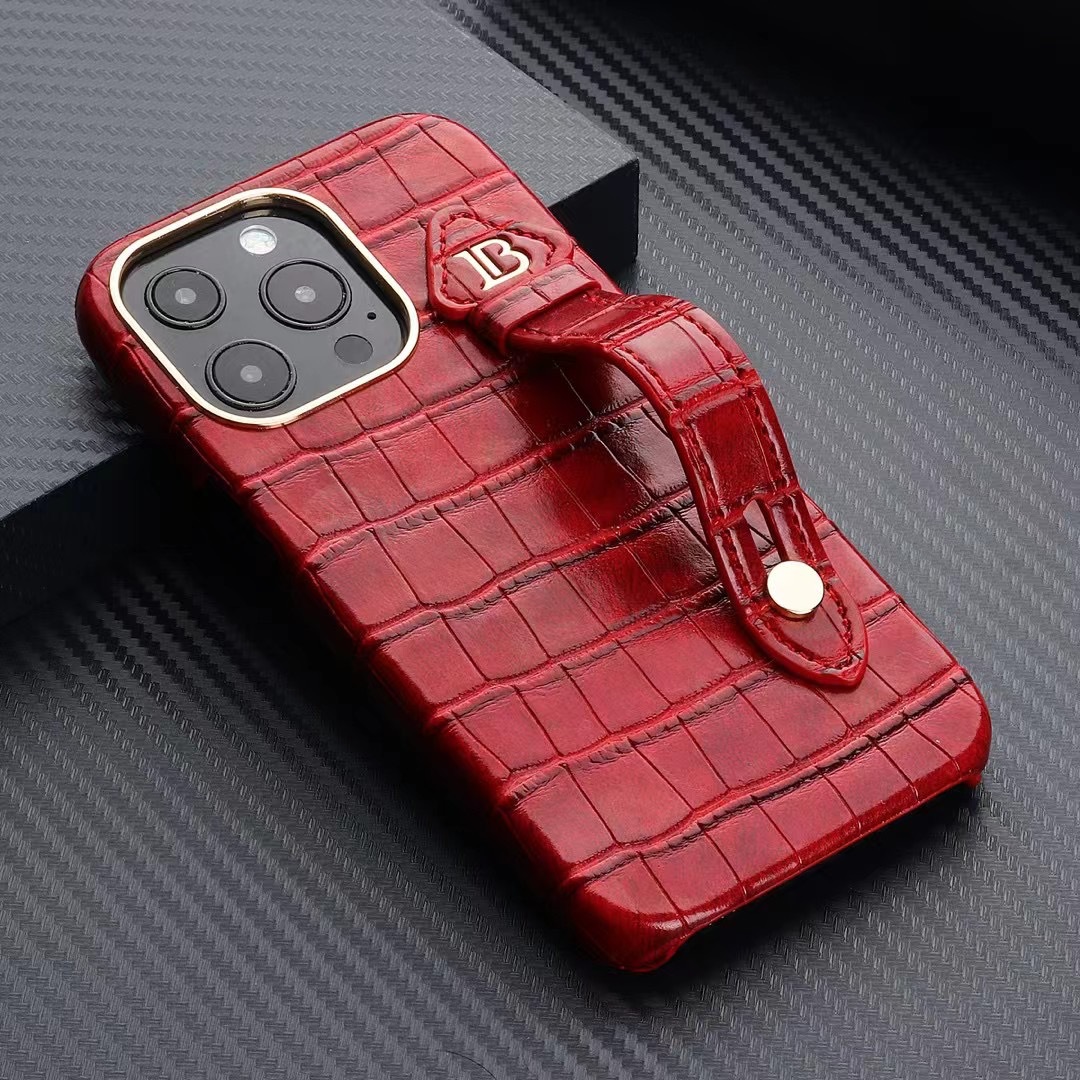 Motif crocodile adapté à l'étui de téléphone 14promax, au support de bracelet Apple 13, au modèle commercial 11pro, 7/8plus_voghion.com