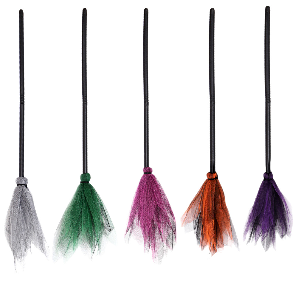 Bruja de Halloween escoba juguetes para niños accesorios de fiesta Harry Potter escoba decoración de Halloween mascarada