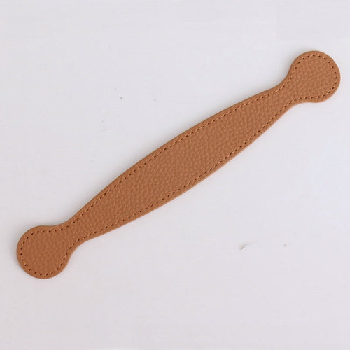 PU double-sided gift box leather stitched white thread bag strap Portable wine box bag strap handle handle packaging box handle