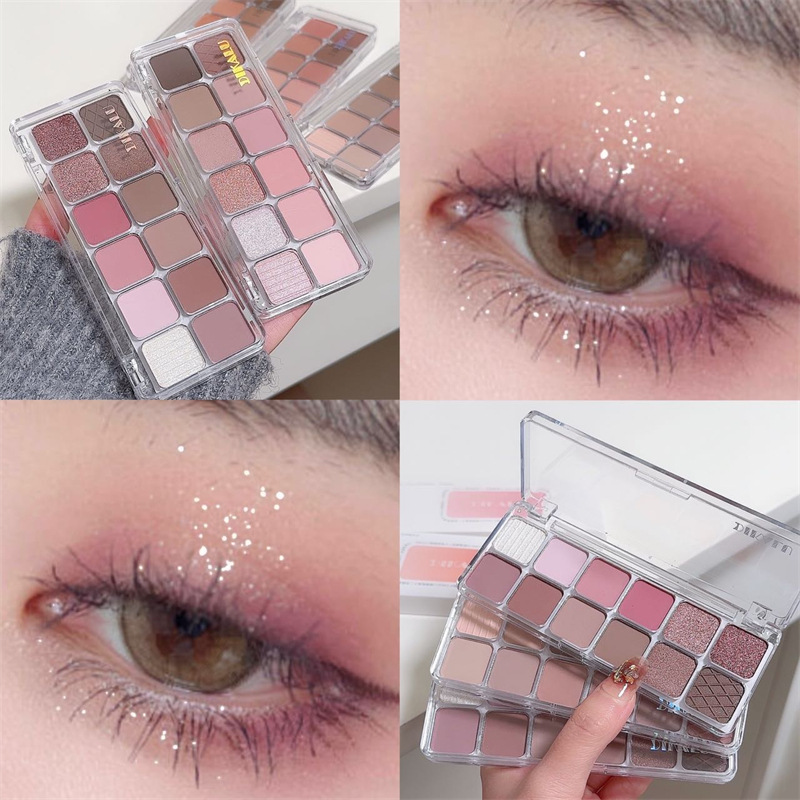 DIKALU 12 color eye shadow disk swollen eye bubble spring and summer…