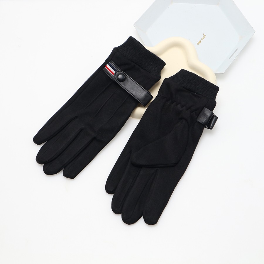 남성용 컬러 스트립 나사 블랙