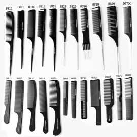 托尼盖尼龙PP美发梳挑发造型尖尾梳子发廊剪发双用打毛梳理发梳子