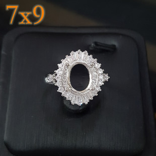 �S925�y���A��ָ���� ��荵���������� 7x9mm �����y�����~�Ƕ